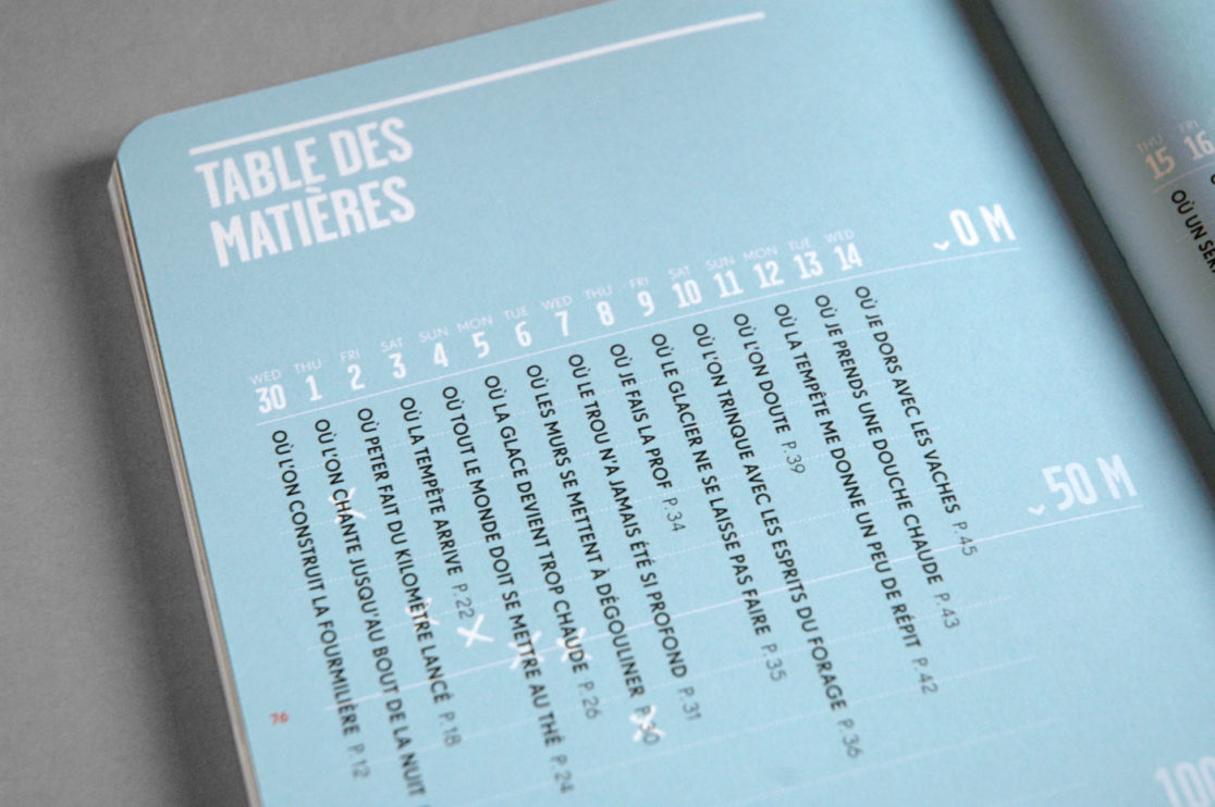 Carnet glacé, éditions Libel