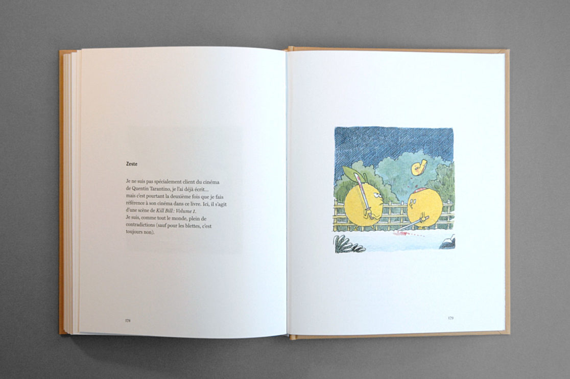 L'Abécédaire délicieux, pages intérieures