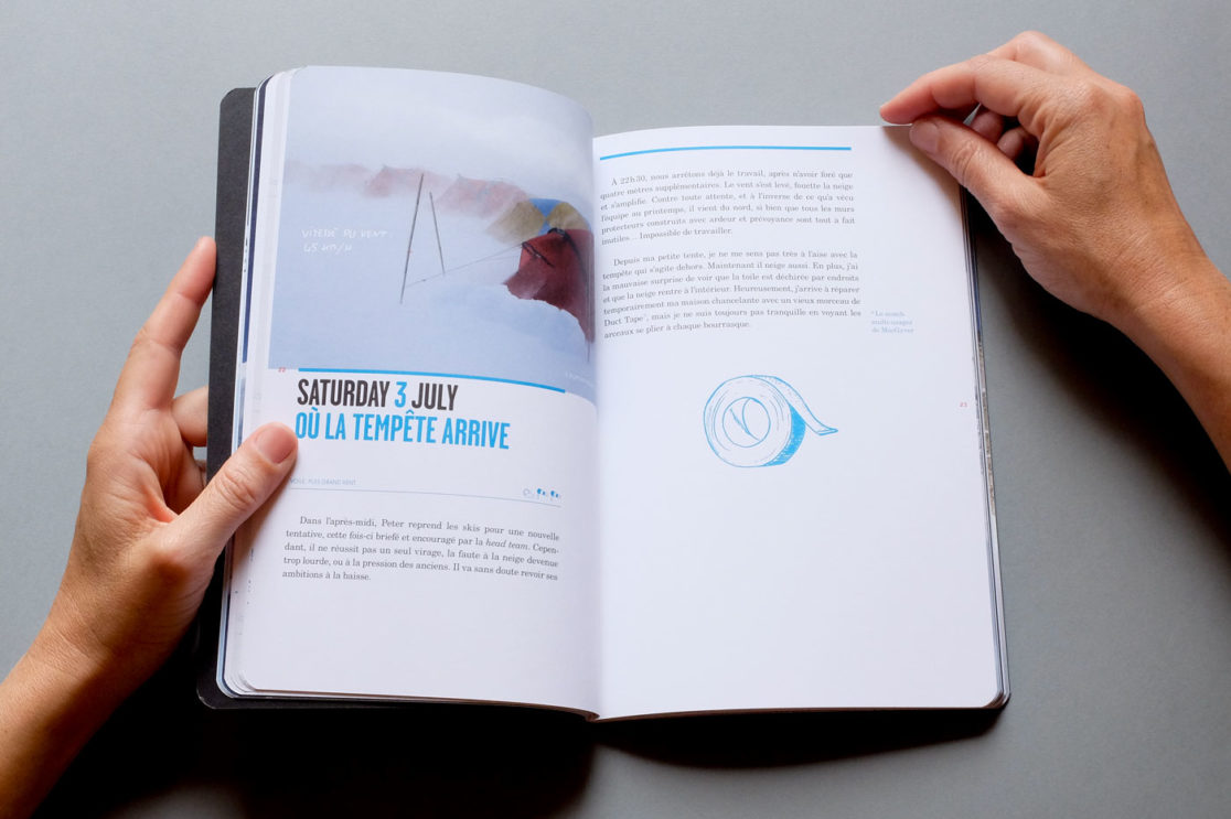 Carnet glacé, éditions Libel