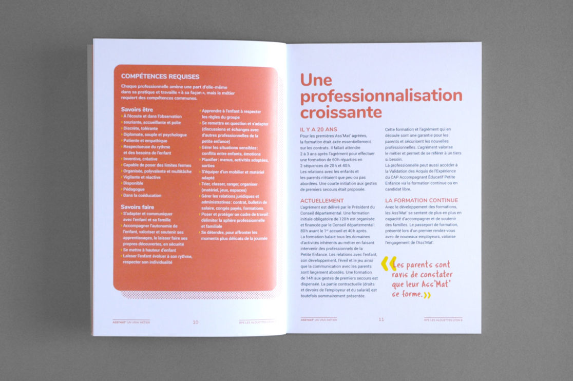 Livret Ass'Mat', un vrai métier