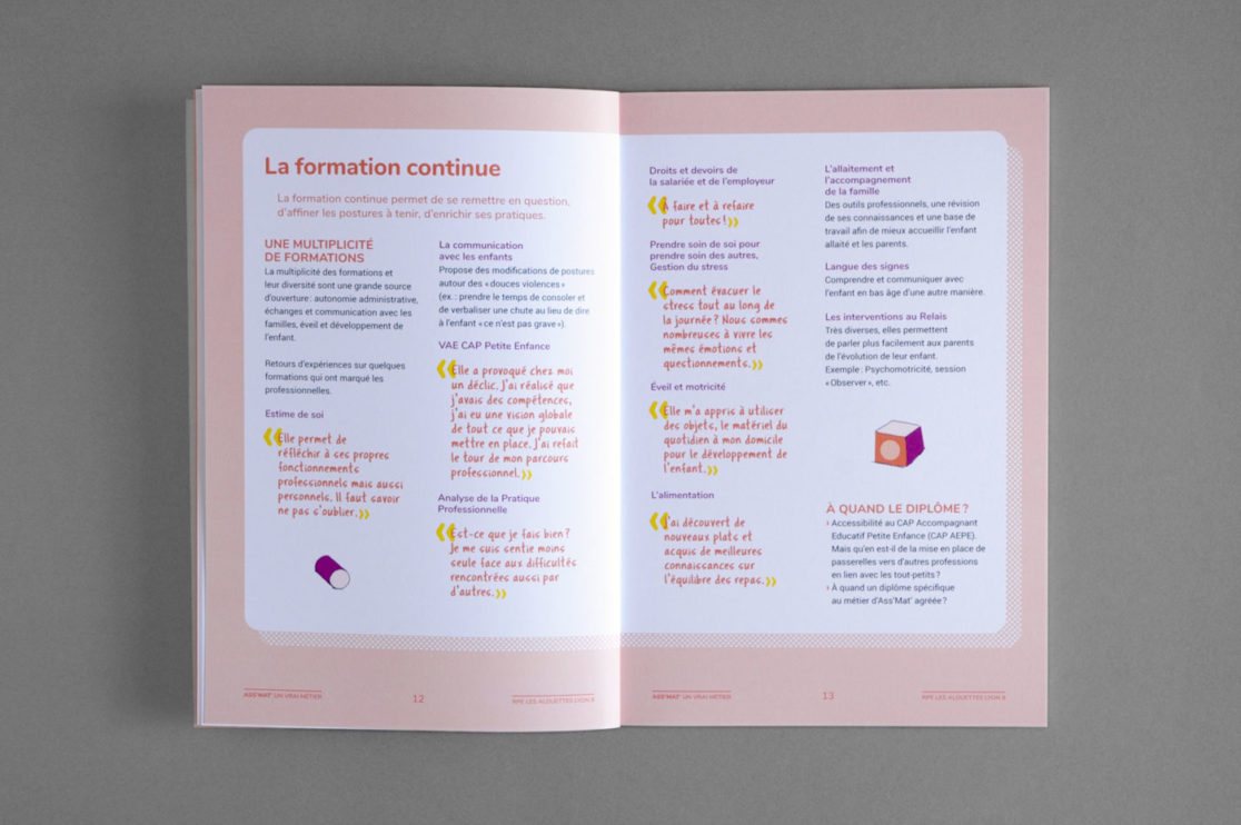 Livret Ass'Mat', un vrai métier